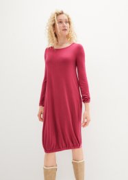 Fijn gebreide jurk in O-lijn, knielang, bpc bonprix collection