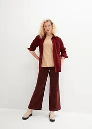 Wijde stretch Dietrich Marlene broek, high waist, bonprix
