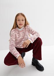 Meisjes gebreide trui, gemêleerd, bpc bonprix collection