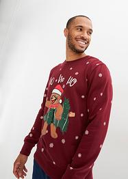 Sweater met kerstprint, bpc bonprix collection