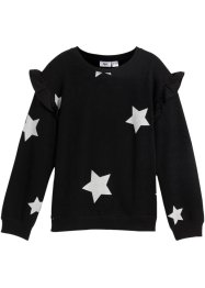 Meisjes sweater met volants, bpc bonprix collection