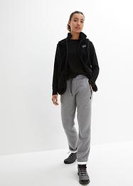 Thermo outdoor joggingbroek met fleece voering, wijd model, bpc bonprix collection