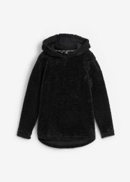 Lange trui van zacht fleece, oversized, bpc bonprix collection