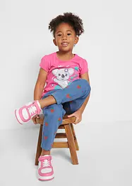 Meisjes T-shirt van puur biologisch katoen ( set van 2), bonprix