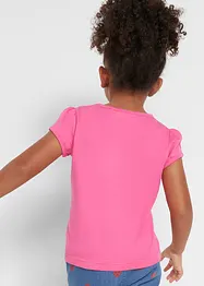 Meisjes T-shirt van puur biologisch katoen ( set van 2), bonprix