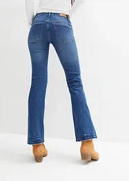 Mid waist stretch jeans, bootcut, bonprix