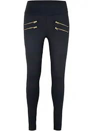 Legging met decoratieve ritssluitingen, bonprix