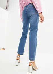 Mid waist stretch jeans, straight, bonprix