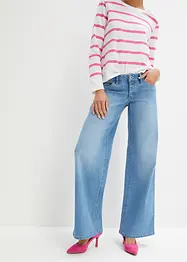 Extra wijde jeans, low waist, bonprix