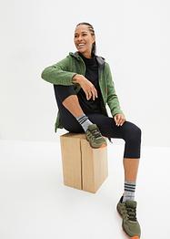 Fleece vest met capuchon, bpc bonprix collection