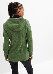 Fleece vest met capuchon, bpc bonprix collection