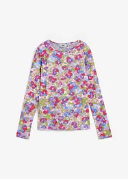 Longsleeve met een bloemenprint, bonprix
