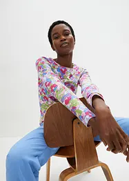 Longsleeve met een bloemenprint, bonprix