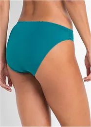 Slip met borduursel (set van 2), bonprix