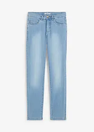 Stretch jeans mid waist, straight, bonprix