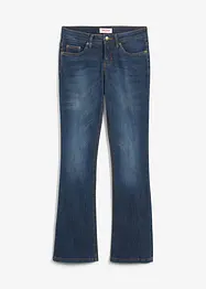 Stretch jeans mid waist, bootcut, bonprix