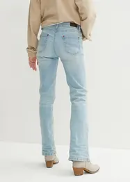 Stretch jeans mid waist, bootcut, bonprix