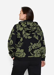 Sweatvest met katoen, bonprix