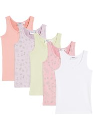 Meisjes hemd (set van 5), bpc bonprix collection