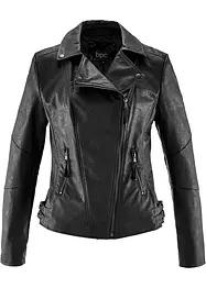 Imitatieleren jas van viscose, bonprix
