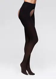 Panty-ouvert met gerecycled polyamide 80 den, bonprix