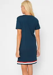 Jersey jurk van zachte viscosemix, korte mouw, bonprix