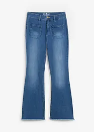 Stretch jeans high waist, flared, bonprix