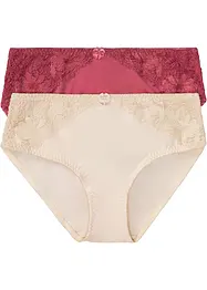 Maxislip (set van 2) met gerecycled polyamide, bonprix