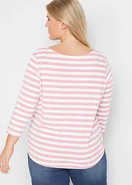 Shirt met 3/4 mouwen en boothals, bonprix