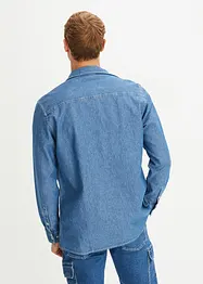 Denim overhemd van puur katoen, bonprix