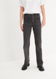 Flared jeans met high waist en comfortband, bpc bonprix collection