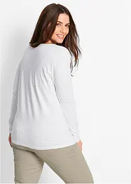 Longsleeve met ronde hals, bonprix