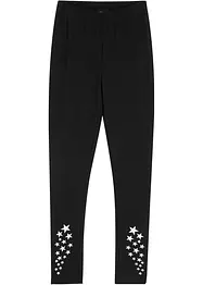 Meisjes legging van elastische mix met biologisch katoen, bonprix
