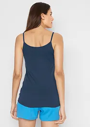 Spaghetti top van katoen (set van 3), bonprix