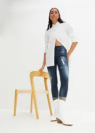 Skinny jeans mid waist, stretch, bonprix