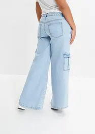 Extra wijde cargo jeans, bonprix