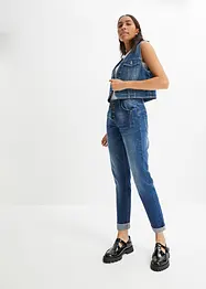 Boyfriend jeans met ritsdetails, bonprix