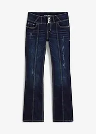 Bootcut jeans met siernaden, bonprix