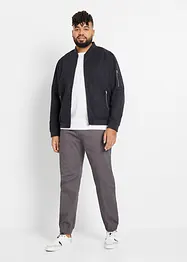 Loose fit chino stretch instapbroek, straight, bonprix
