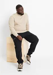 Stretch instapbroek met cargozakken, regular fit, bonprix