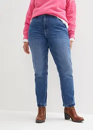 Straight jeans met high waist, low stretch, bonprix