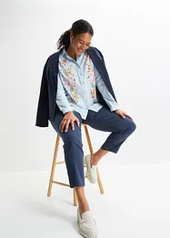 Gedessineerde blouse, bonprix