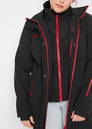 Lange stretch softshell jas, waterafstotend, bonprix