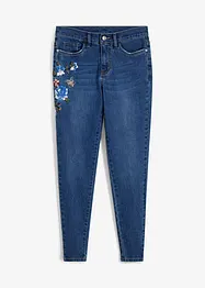 Skinny jeans met mid waist, bonprix