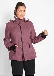 Outdoor jas met teddyfleece, waterdicht, bonprix