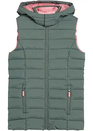 Meisjes bodywarmer met capuchon, bonprix