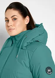 Lange, gewatteerde outdoor jas, waterafstotend, bonprix