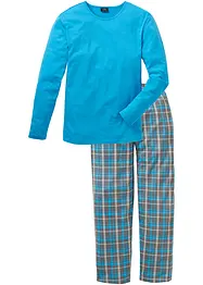 Pyjama met lange mouwen van katoen, bonprix