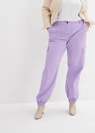 Cargo broek met stretch van katoen, bonprix
