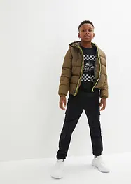 Stretch cargo broek, regular fit, bonprix